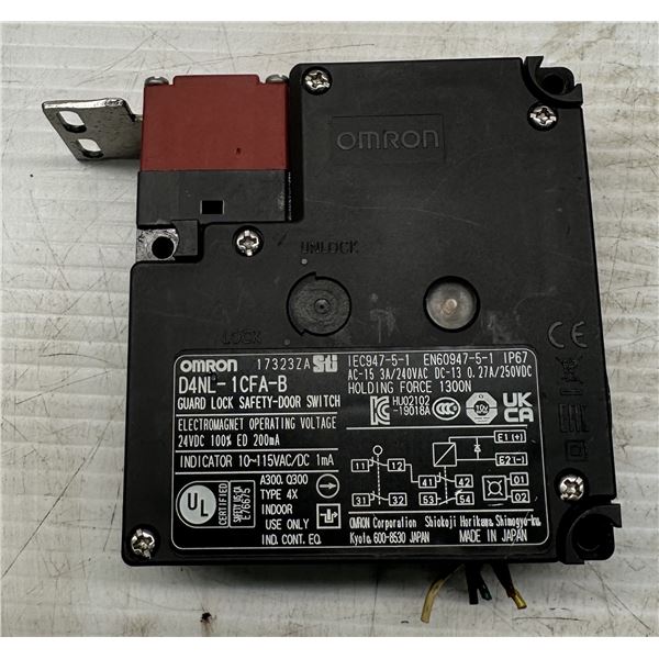 Omron #D4NL-1CFA-B Safety Door Switch