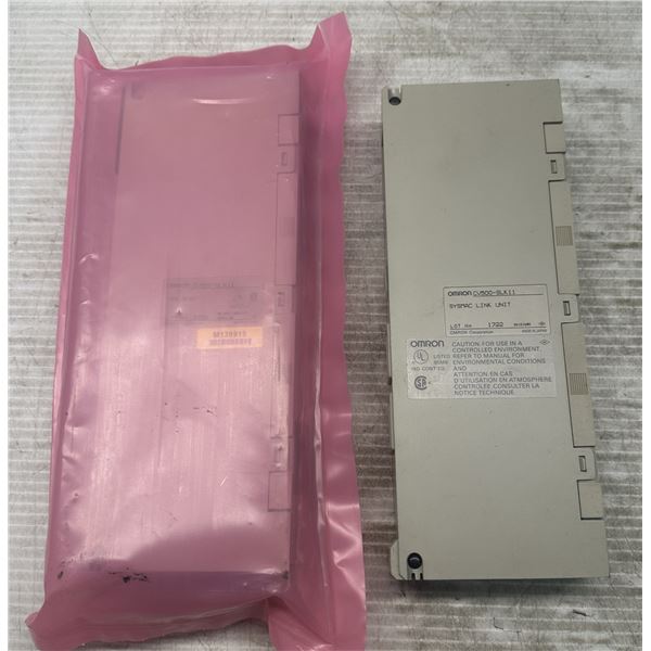 (2) Omron #CV500-SLK11 Link Units