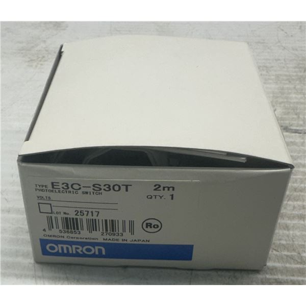 Omron #E3C-S30T Photoelectric Sensor