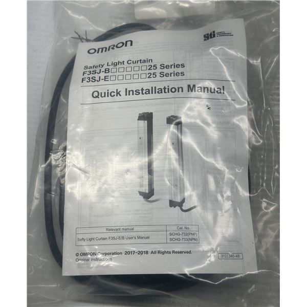 Set of Omron Safety Light Curtains #F3SJ-E0185N25