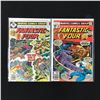 Image 1 : LOT OF 2 FANTASTIC FOUR COMICS (MARVEL COMICS)