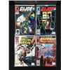 Image 1 : LOT OF 4 G.I. JOE COMICS (MARVEL COMICS)
