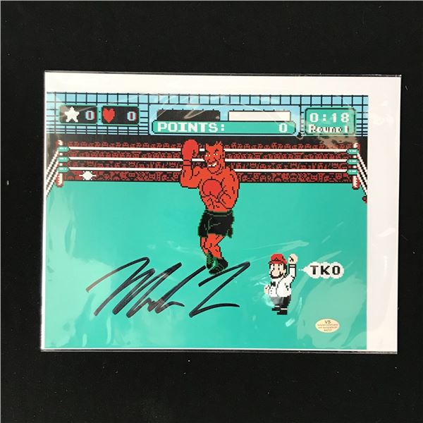 MIKE TYSON SIGNED 8X10 (VS COA)