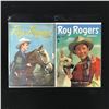 Image 1 : LOT OF 2 ROY ROGERS COMICS (DELL COMICS)
