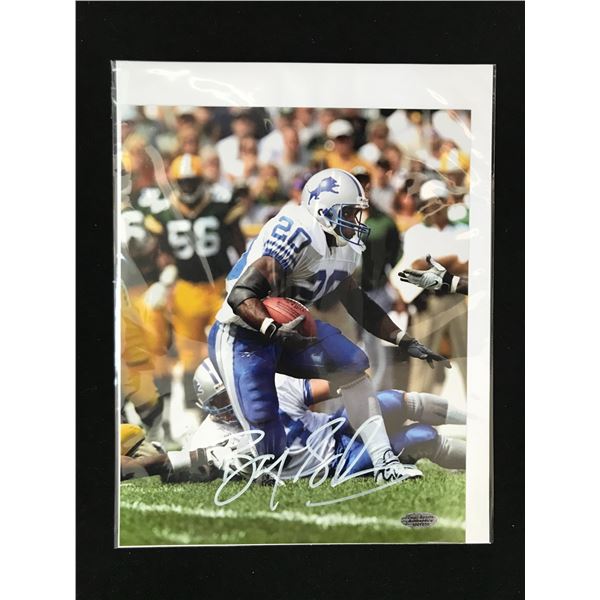 BARRY SANDERS SIGNED 8X10 PHOTO (TOTAL SPORTS AUTHENTICS COA)