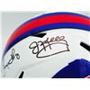 Image 2 : Jim Kelly, Thurman Thomas & Andre Reed Buffalo Bills Greats Full Size Helmet (Beckett COA)