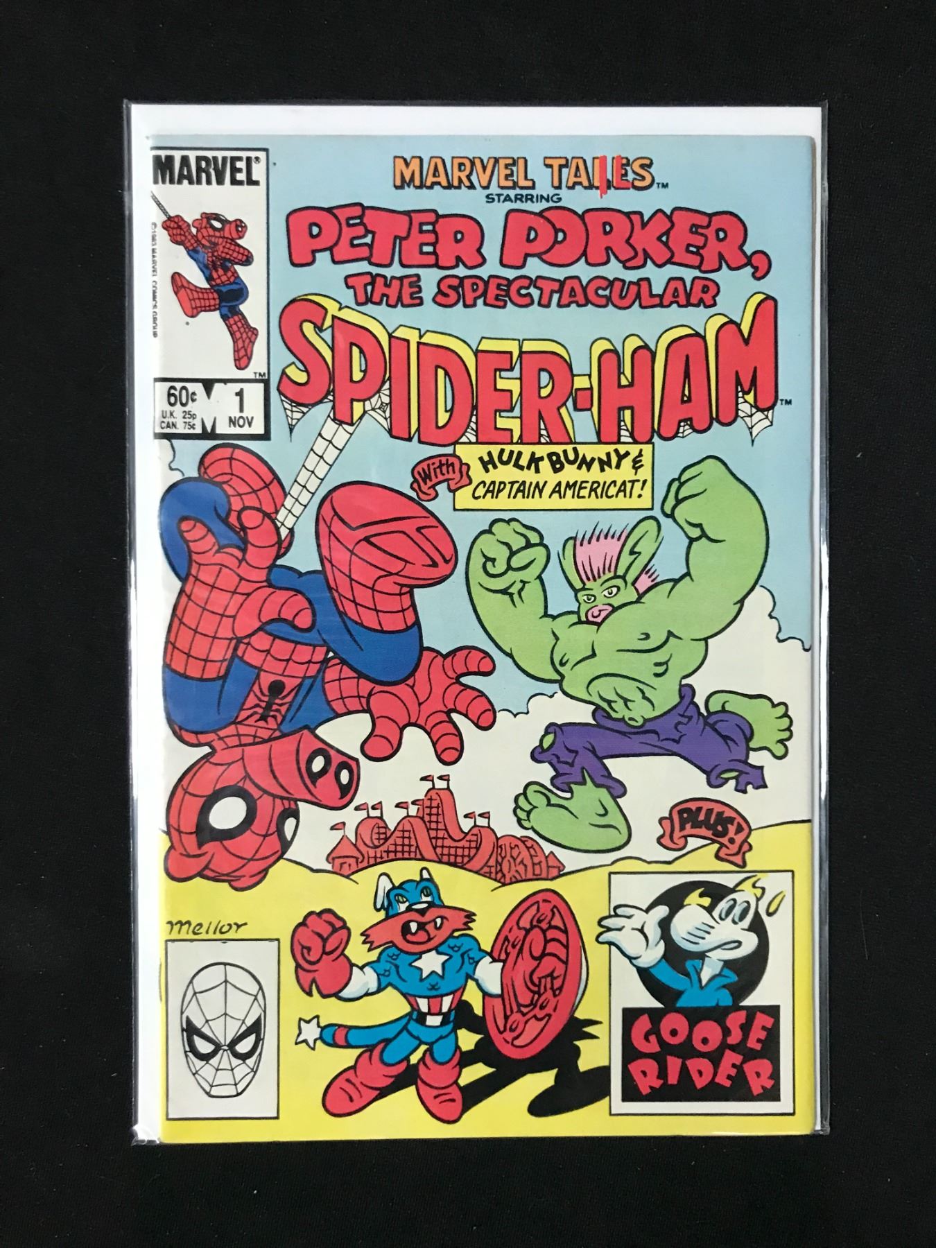MARVEL/GOOSE RIDER COMICS NO.1 PETER PORKER THE SENSATIONAL SPIDER-HAM