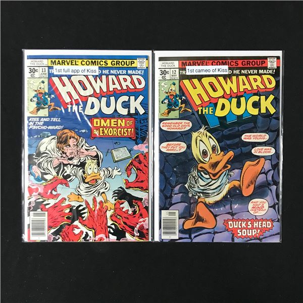 LOT OF 2 HOWARD THE DUCK COMICS (MARVEL COMICS)