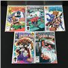 Image 1 : LOT OF 5 PETER PARKER SPECTACULAR SPIDERMAN COMICS (MARVEL COMICS)