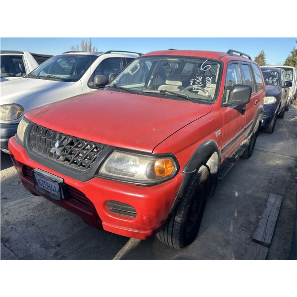 2003 Mitsubishi Montero Sport