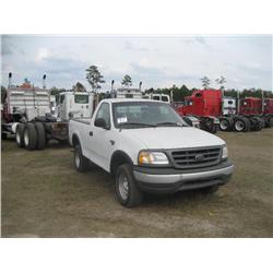 2000 FORD F150 4X4 PICKUP
