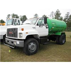 1995 GMC TOPKICK S/A WATER TRUCK