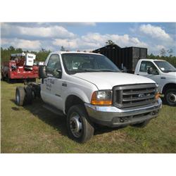 2000 FORD F550 CAB & CHASSIS