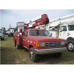 1990 FORD SUPER DUTY BUCKET TRUCK