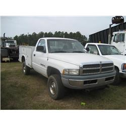 1999 DODGE RAM 2500 4X4 SERVICE TRUCK