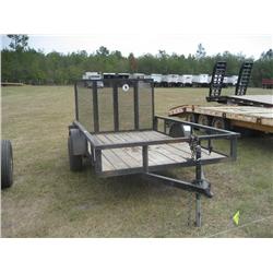 2005 SEMCO 6' X 10' TAG TRAILER