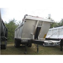 2006 MONTONE AD22 ALUMINUM DUMP TRAILER