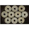 Image 2 : 10 CHINESE CASH COINS