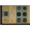 Image 2 : 1963 COINS OF ISRAEL 6 COIN UNC SET BY THE