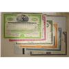 Image 1 : 6-VINTAGE STOCK CERTIFICATES SEE PICTURE