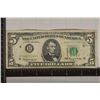 Image 1 : 1963-A US $5 FRN GREEN SEAL STAR NOTE