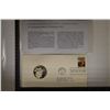 Image 1 : .8 OZ PROOF STERLING SILVER ROUND FDC IN ENVELOPE