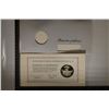 Image 2 : .8 OZ PROOF STERLING SILVER ROUND FDC IN ENVELOPE