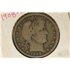 Image 1 : 1908-O BARBER HALF DOLLAR VERY GOOD