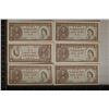 Image 1 : 6-1941 HONG KONG 1 CENT CRISP UNC BILLS.  PRINTED