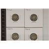Image 1 : 1917-S, 1918-S, 1920-S & 1934-D SILVER MERC DIMES