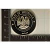 Image 2 : 1.06 TROY OZ. PF STERLING SILVER LOUISIANA STATE