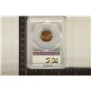 Image 2 : 1945 LINCOLN WHEAT CENT PCGS MS65RD