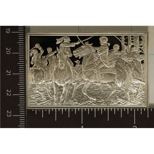 1.82 TROY OZ OF STERLING SILVER PF INGOT: THE