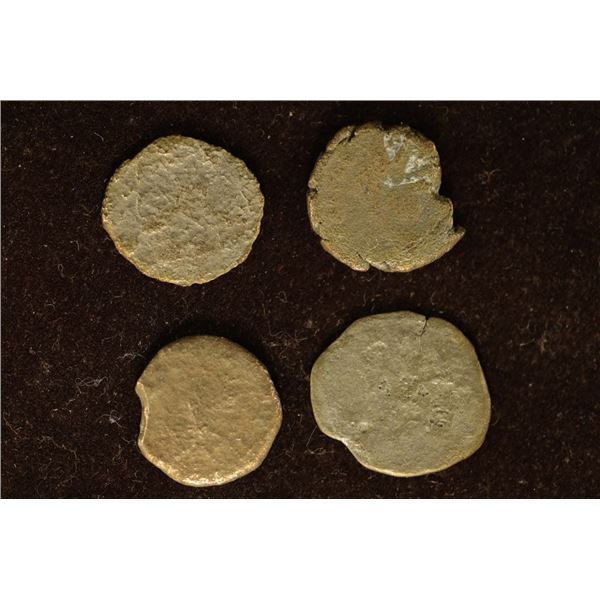 4 ROMAN ANCIENT COINS