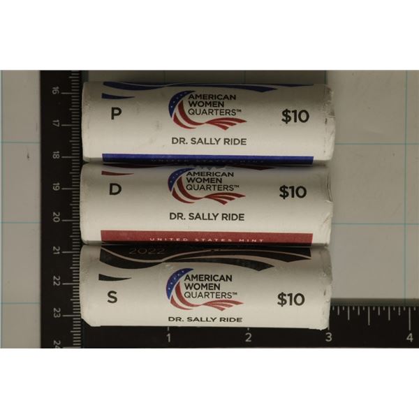 3-2022-P/D/S DR. SALLY RIDE BU QUARTERS IN