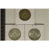 Image 2 : 1966, 67 & 68-D 40% SILVER JOHN F. KENNEDY HALVES