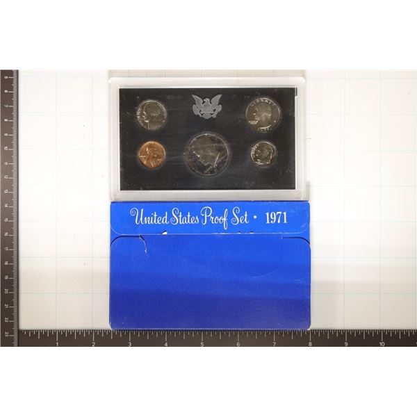 1971 US PROOF SET (WITH BOX)