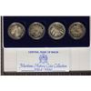 Image 1 : CENTRAL BANK OF MALTA 4 STERLING SILVER PF
