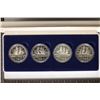 Image 2 : CENTRAL BANK OF MALTA 4 STERLING SILVER PF