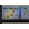 Image 1 : 2013 ARCTIC TERRITORIES 6 POLAR DOLLARS. CRISP UNC