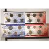 Image 2 : 2001 US MINT SET (UNC) P/D (WITH ENVELOPES)