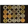 Image 1 : 20-TRANSPORTATION TOKENS FROM: QUINCY CITY,