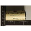 Image 1 : 2020-D $25 ROLL OF $1 NATIVE AMERICAN COINS BU