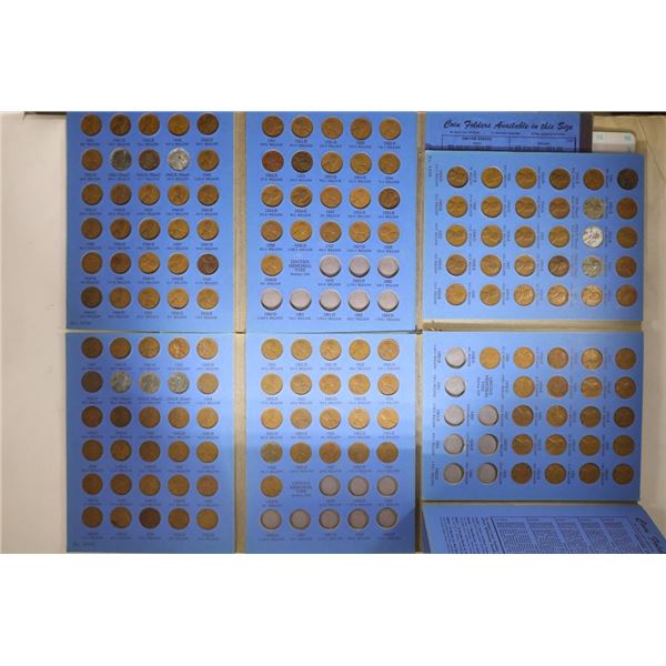 3-WHITMAN LINCOLN CENT ALBUMS EACH CONTAINS: