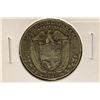 Image 1 : 1947 SILVER PANAMA 1/2 BALBOA .3617 OZ. ASW