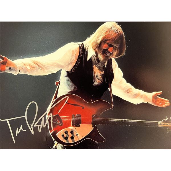 Tom Petty signed photo