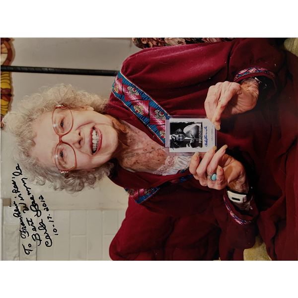 Carla Laemmle signed photo