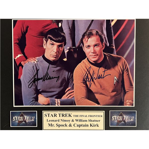 Star Trek cast signed photo