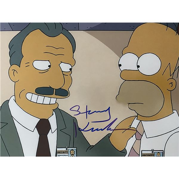 The Simpsons Stacy Keach signed photo