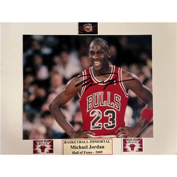 Michael Jordan signed photo